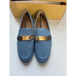 YOKI Women's EDLINE-36 Denim Loafers Slip On Shoes Blue Size 6.5